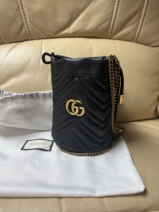 Torebka Gucci  GG Marmont Bucket mini