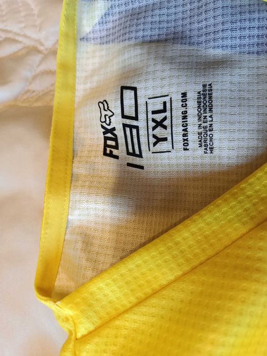 Dziecięca młodzieżowa  bluza na crossa quada enduro Fox 180 r. YXL jak nowa