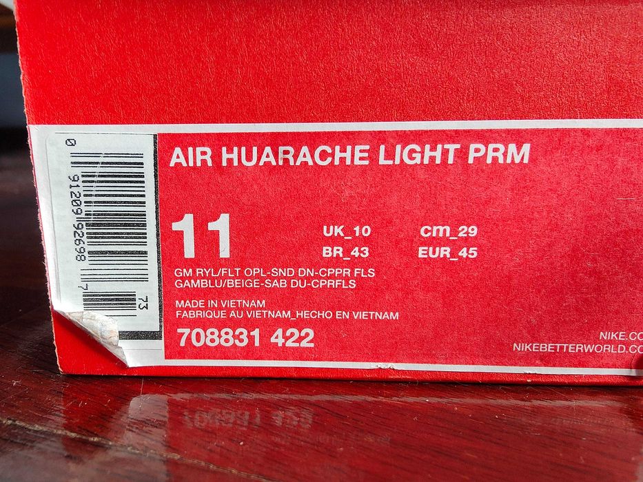 Nike Air Huarache Light PRM Mowabb Colorway 45