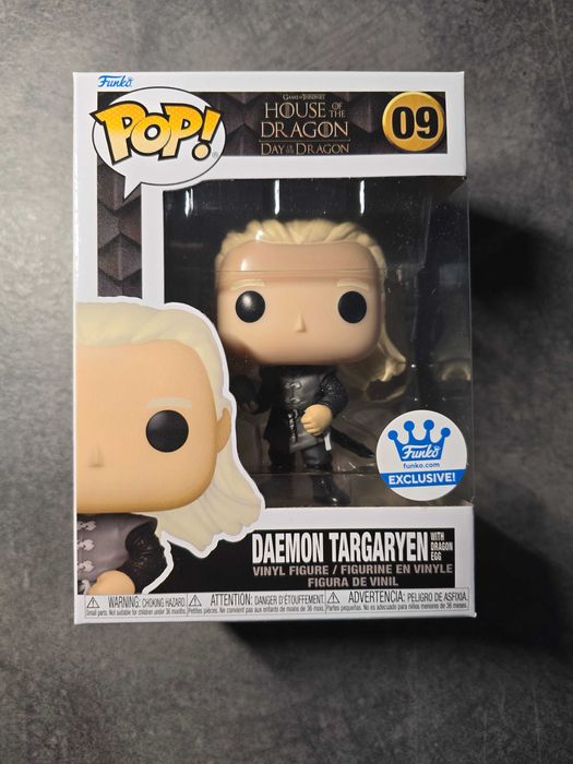 Daemon Targaryen with dragon egg 09 Funko Pop Ród Smoka