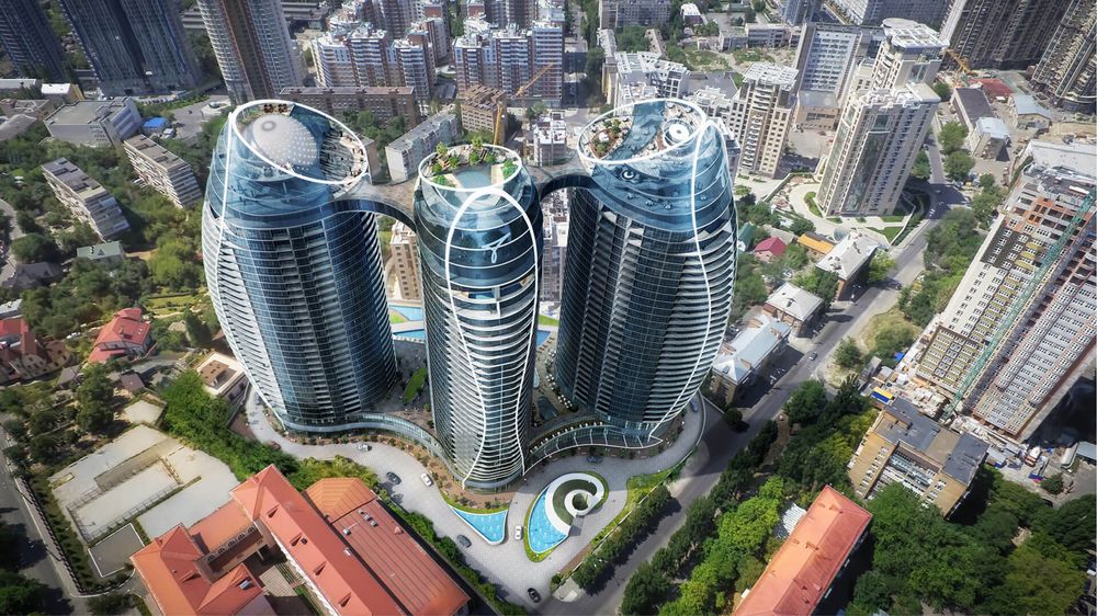 Продажа видовой квартиры 97м2 ЖК Taryan Towers Печерск