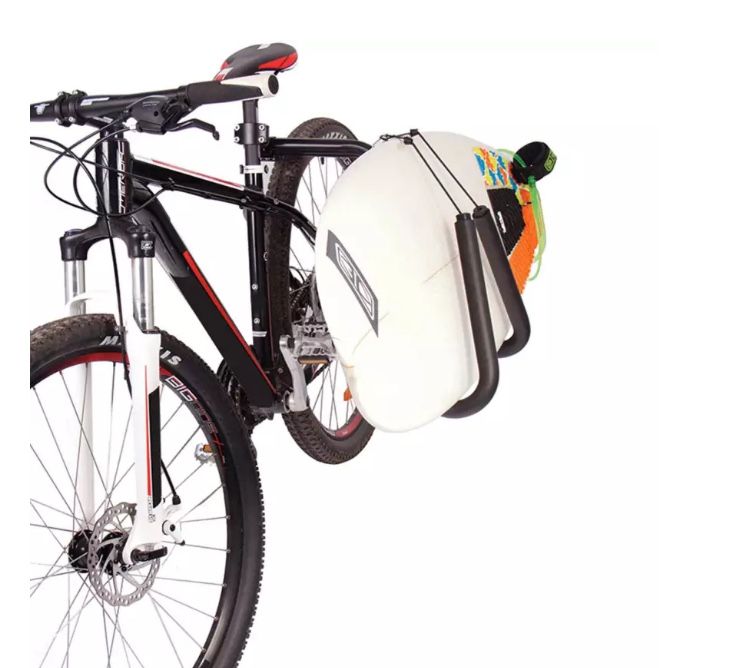 Rack prancha surf para bicleta ou moto novo