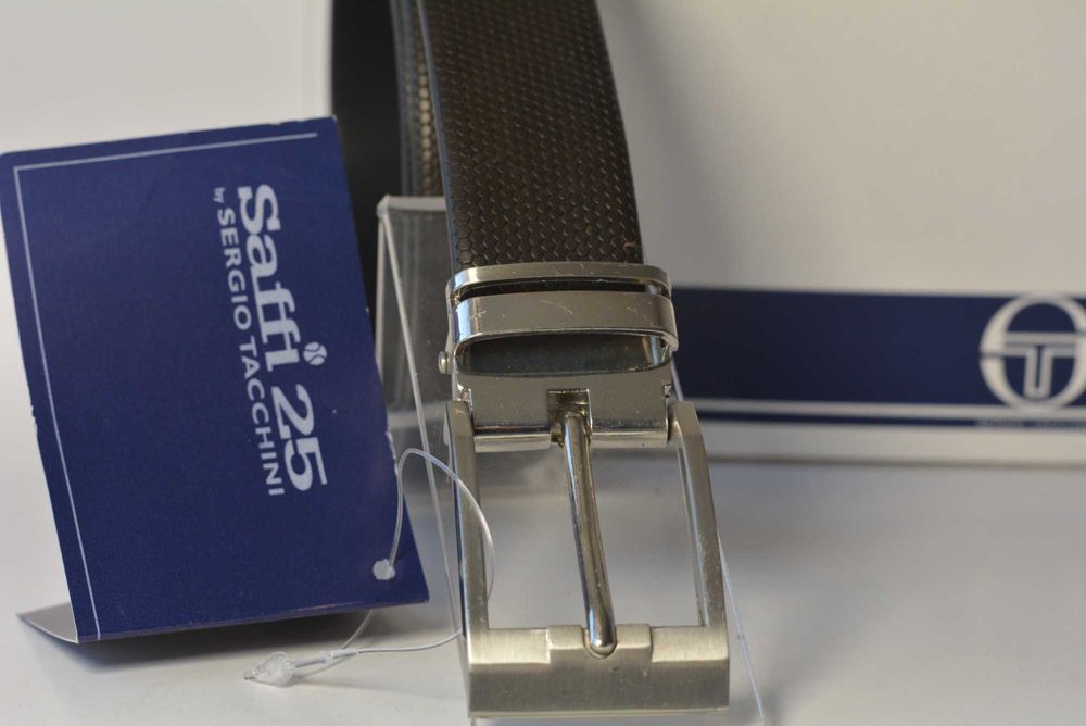 Pasek skórzany Sergio Tacchini made in Italy