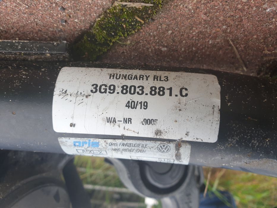 hak holowniczy vw passat B8