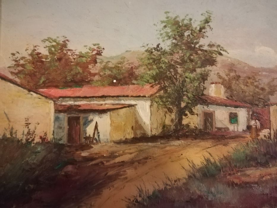 3 Quadros Originais. Óleo s/Platex. MANUEL FERREIRA. Assinados e dat