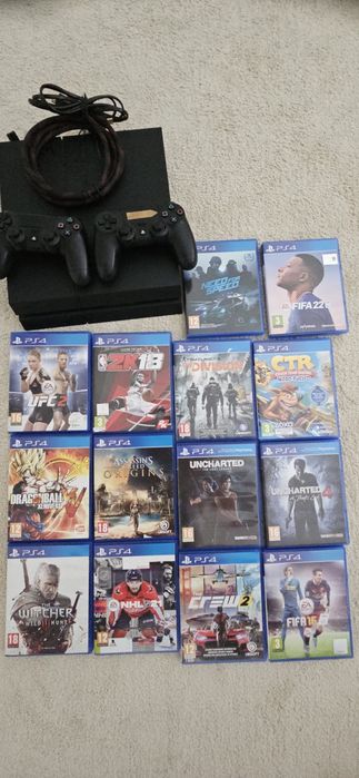 Playstation 4 com jogos