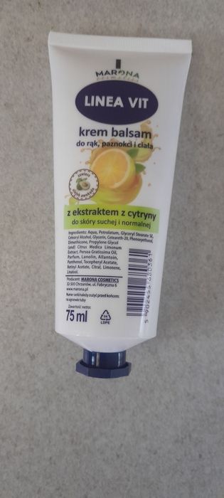 Krem balsam do rąk linea vit