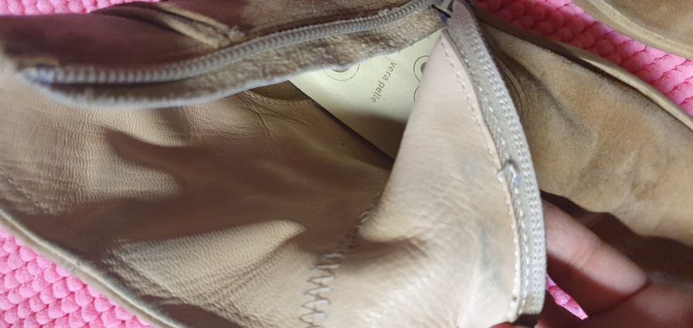 Botas chicco n° 30 tipo camurça beje