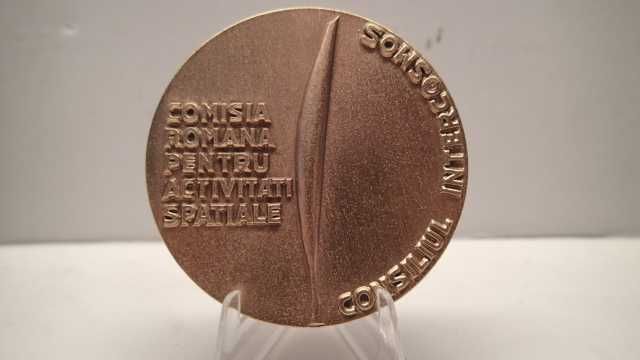 Medalha em Bronze Homenagem aos Cosmonautas PRUNARIU/POPOV