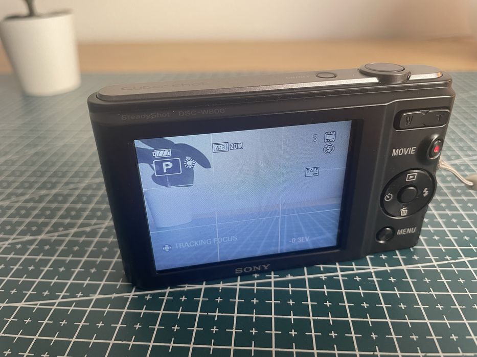 Sony CyberShot W800 20.1MP Black