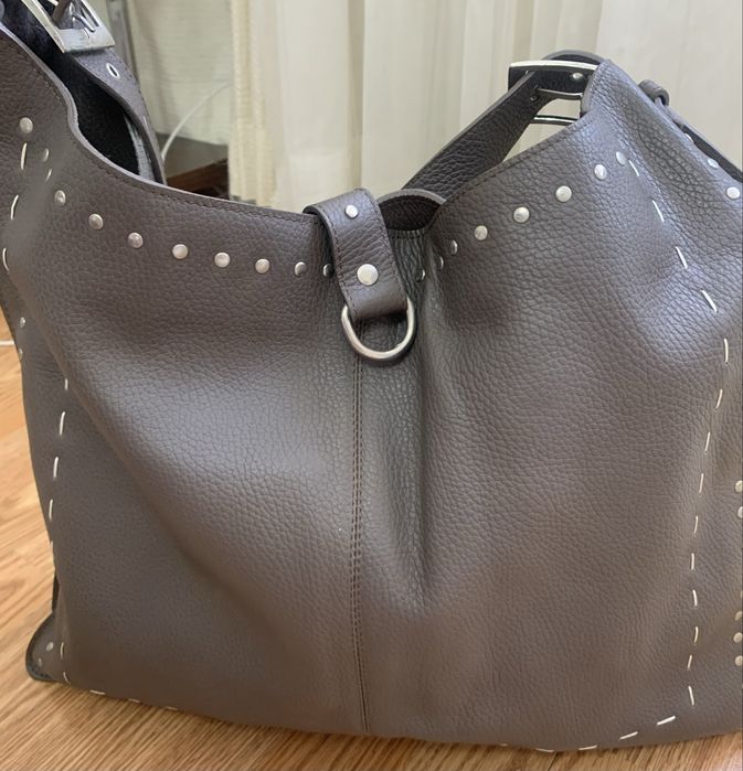 Сумка-шопер натуральна шкіра.