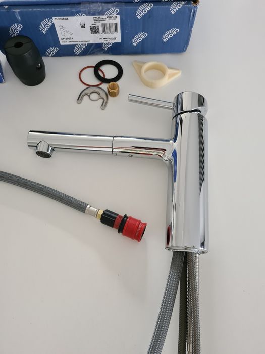 Bateria kuchenna Grohe Concetto chrom