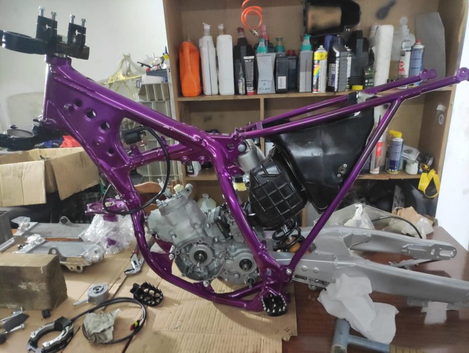 YZ 125 ÚNICA Restaurada troco ktm husqvarna