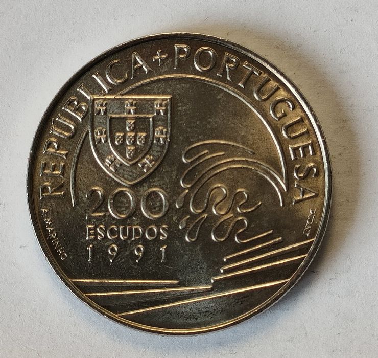 Moeda 200 Escudos III Série Descobrimentos - À Descoberta da América