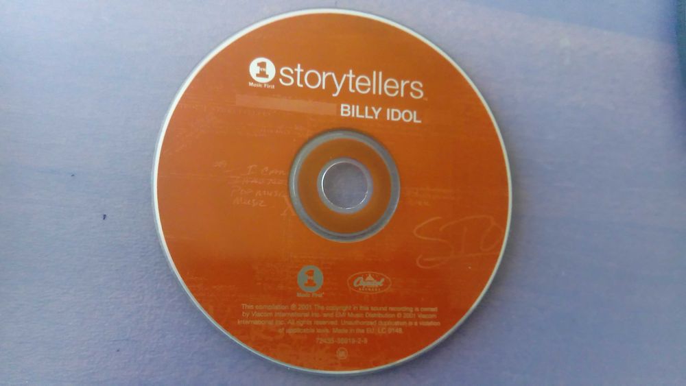 CD Billy Idol Live in VH1