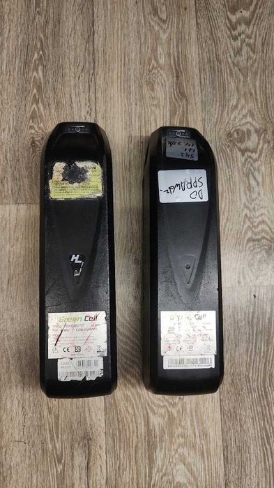 2 akumulatory e-bike Green Cell 48V (uszkodzone)