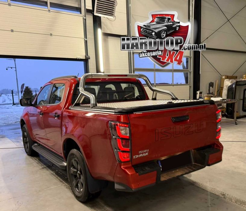 Aluminiowa Pokrywa Zabudowa Paki z Orurowaniem do Isuzu D-Max  Hardtop