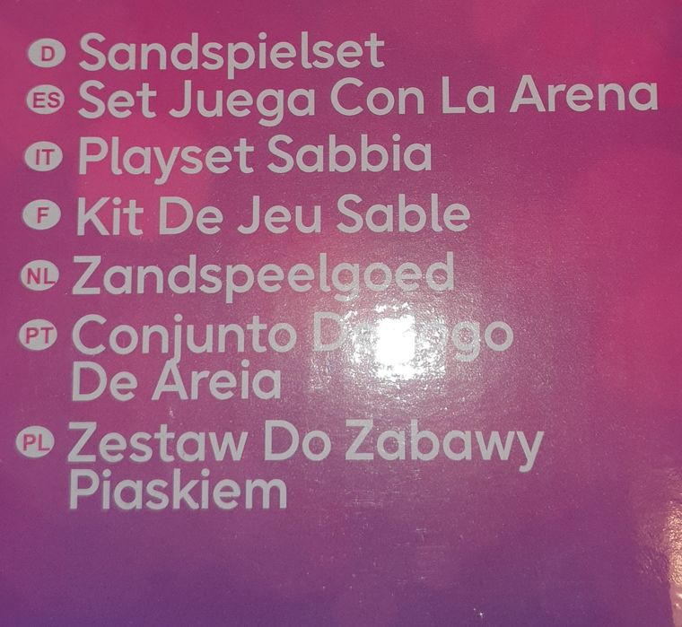 Stolik do zabawy piaskiem