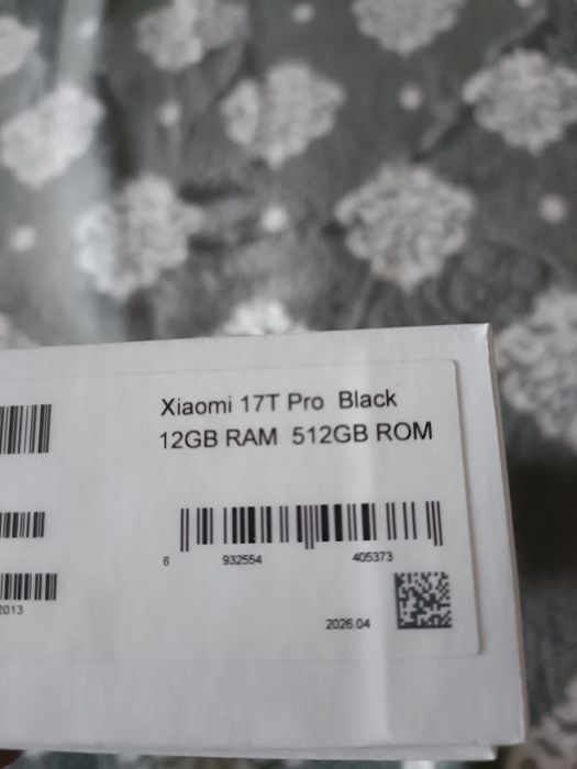 Xiaomi 17T Pro 12GB RAM / 512GB – NOVO – Garantia até 2029