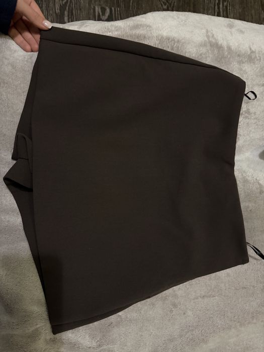Спідниця-шорти Zara в коричневому кольорі