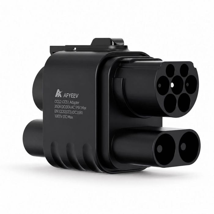 Адаптер-перехідник AFYEEV CCS2 на CCS1 350А 350кВт для електромобіля