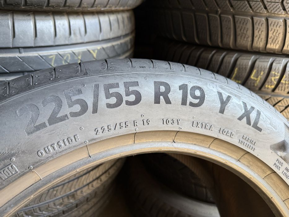 Літні шини 225/55 R19 103Y XL Continental PremiumContact 6 2шт. 95% 2024