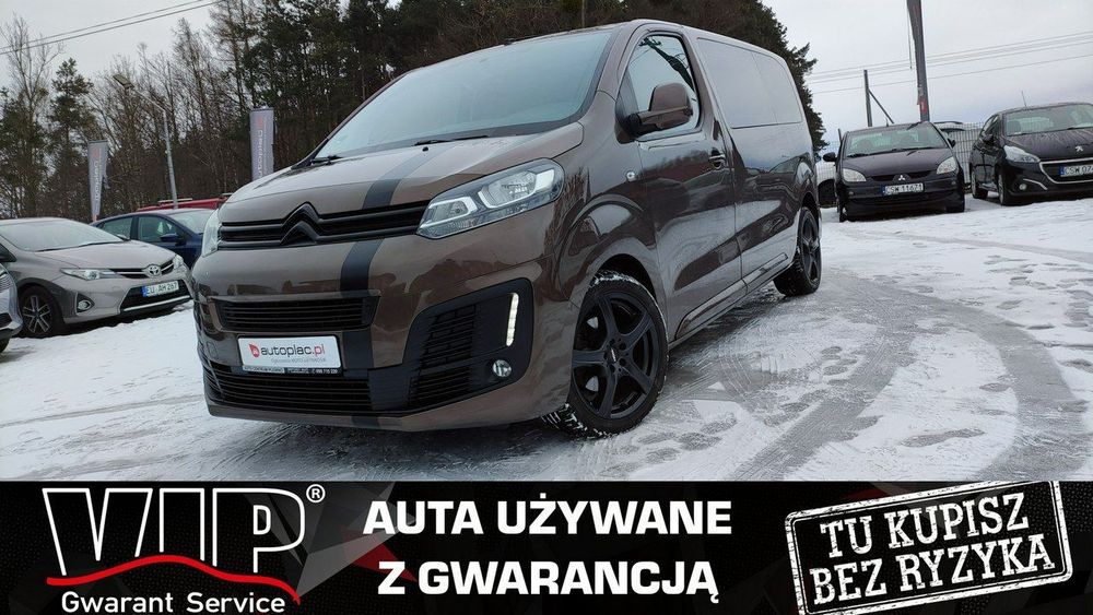 Citroën Jumpy SPACE TOURER 1.6D 116kM 8 os. Led Klima Temp. Czujniki GWARANCJA