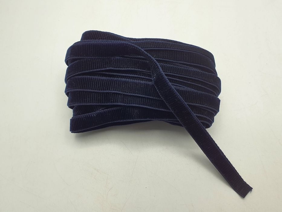 Aksamitka granat kupon 10 m.x 1 cm.