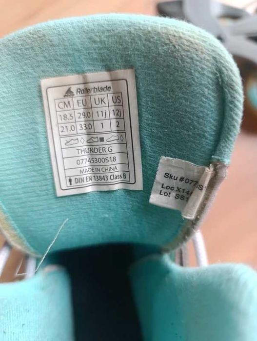 rolki dziecięce rozmiar 29-33 regulacja