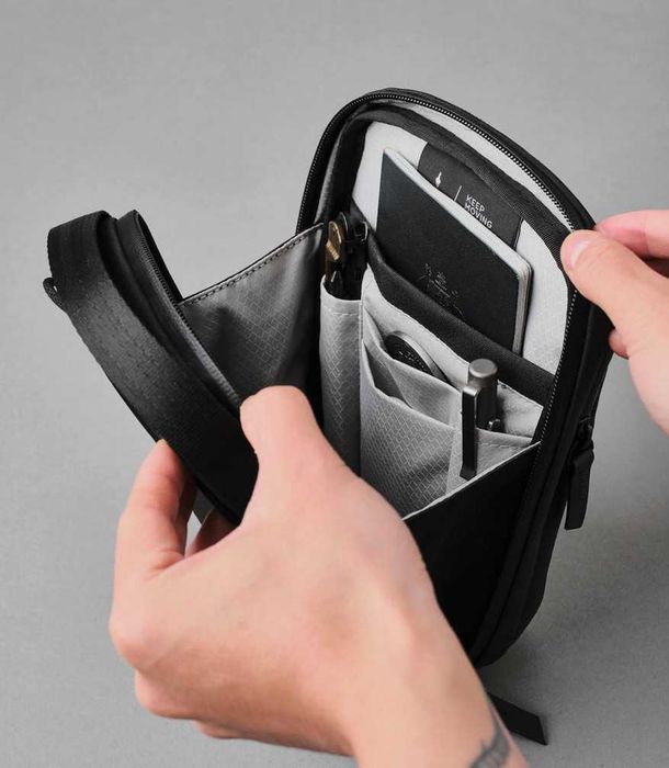 Alpaka Gear Metro Sling V2 Black Case Bag Sling Сумка Слинг Черная