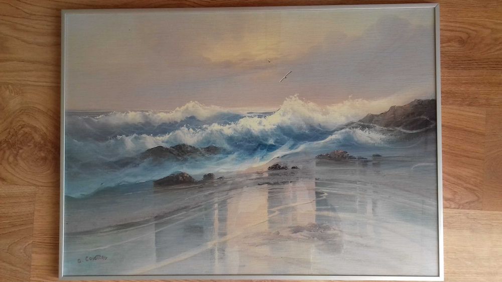 Obraz reprodukcja morze z ramą IKEA 70x50 cm