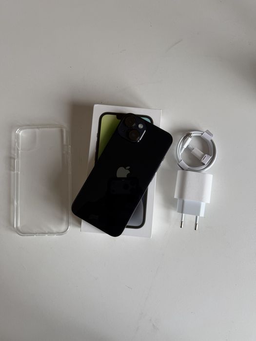 iPhone 14 128gb czarny bateria 100% komplet