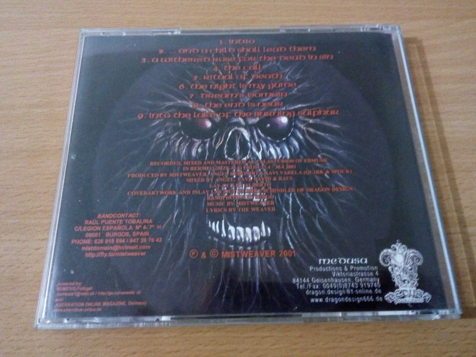 MISTWEAVER - Dream' s Domain Death Metal RARO - Baixa De Preço
