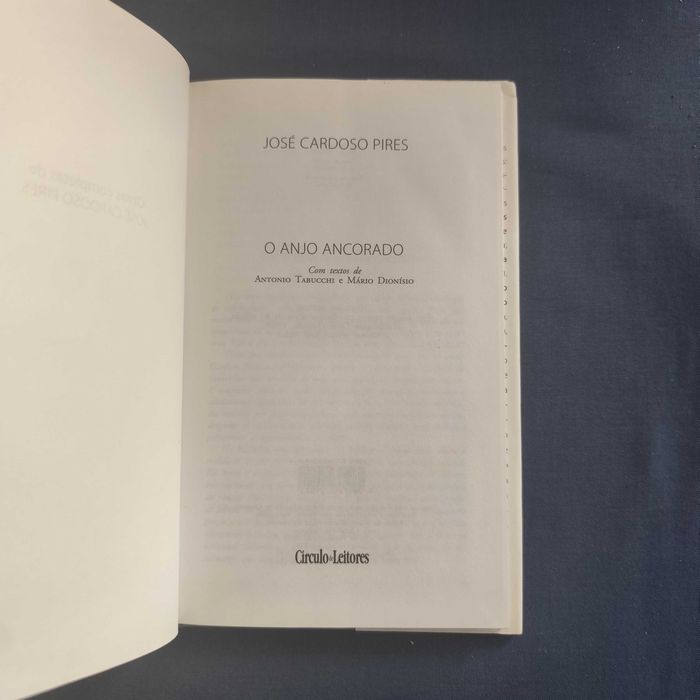 José Cardoso Pires - O Anjo Ancorado