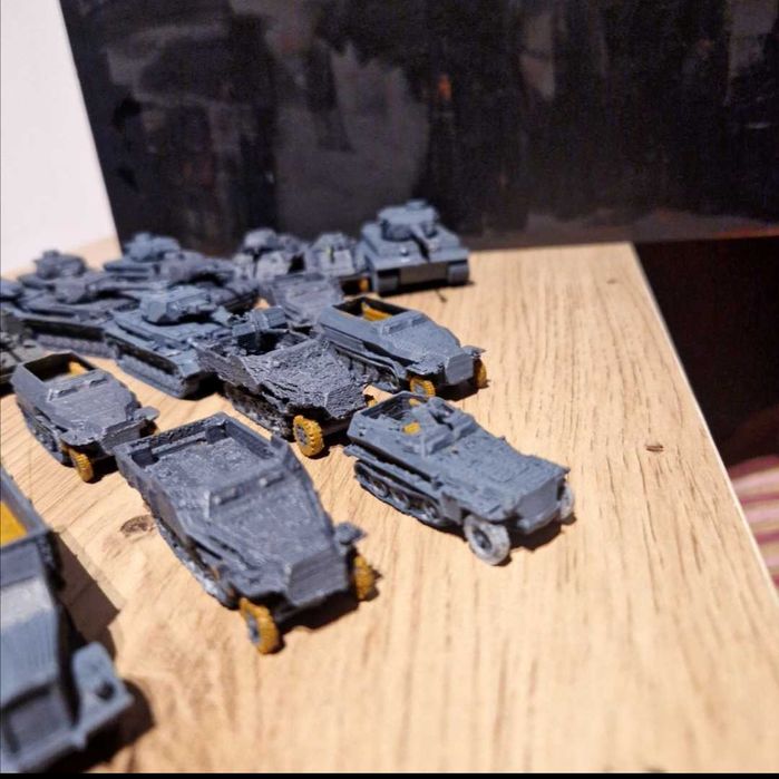 Czołgi modele 1:100