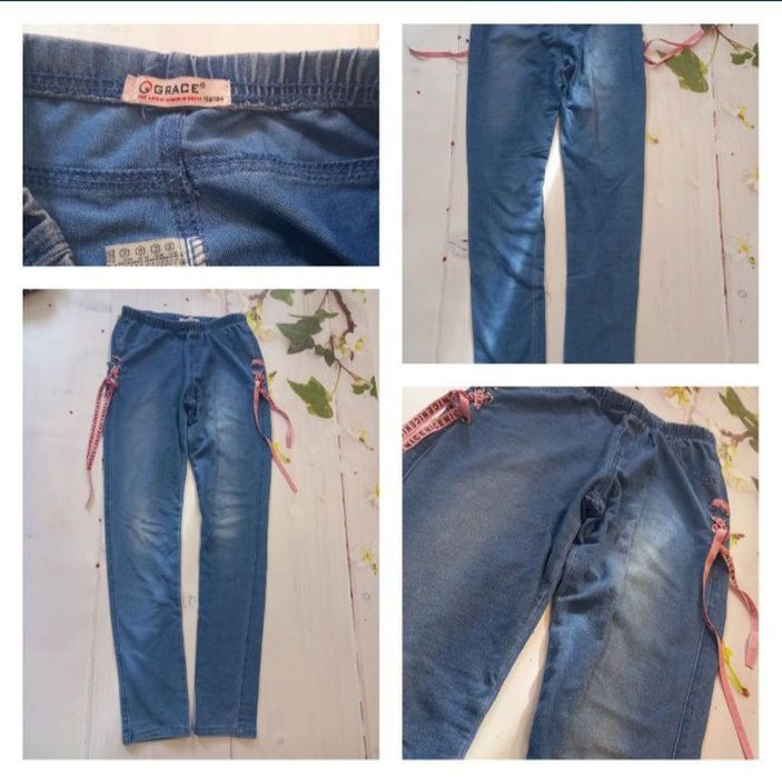 Лот одягу пакет сукня спідниця джинсова лосіни комбінезон білий ромпер