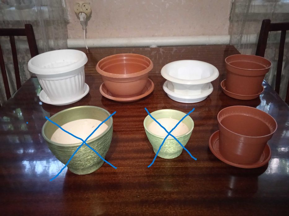 Горшки цветочные декор