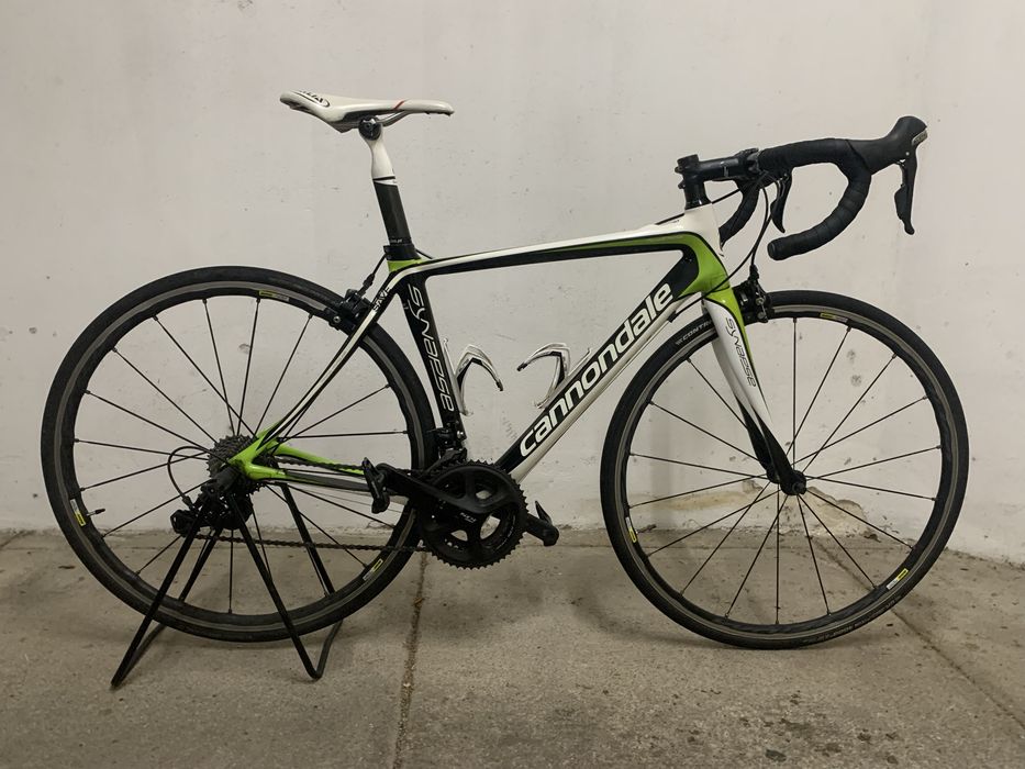 Cannondale Synapse Carbon (Tam. M) — Como Nova — Upgrade Rodas Mavic Ksyrium