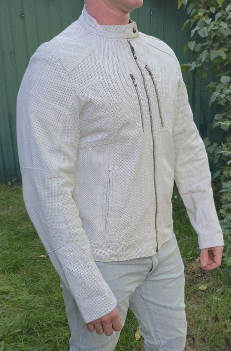 Мужская кожаная куртка Absolute Joy Италия