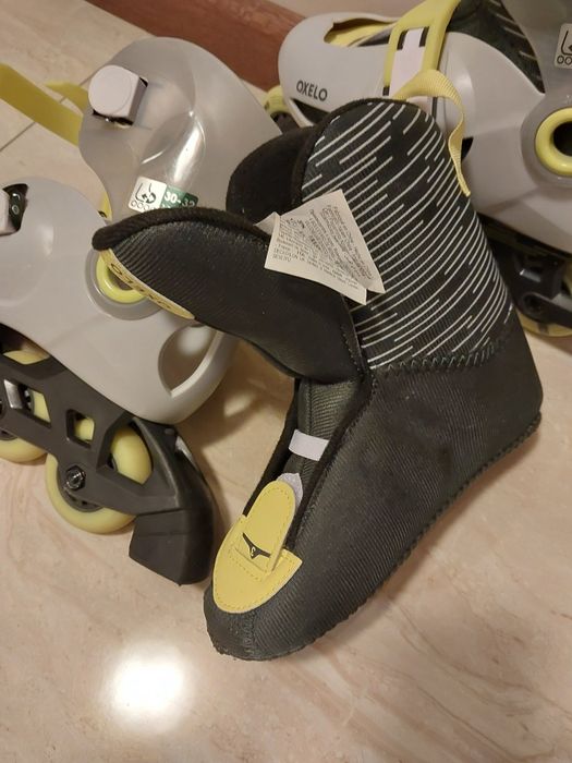 Regulowane rolki Oxelo Decathlon r. 30-32