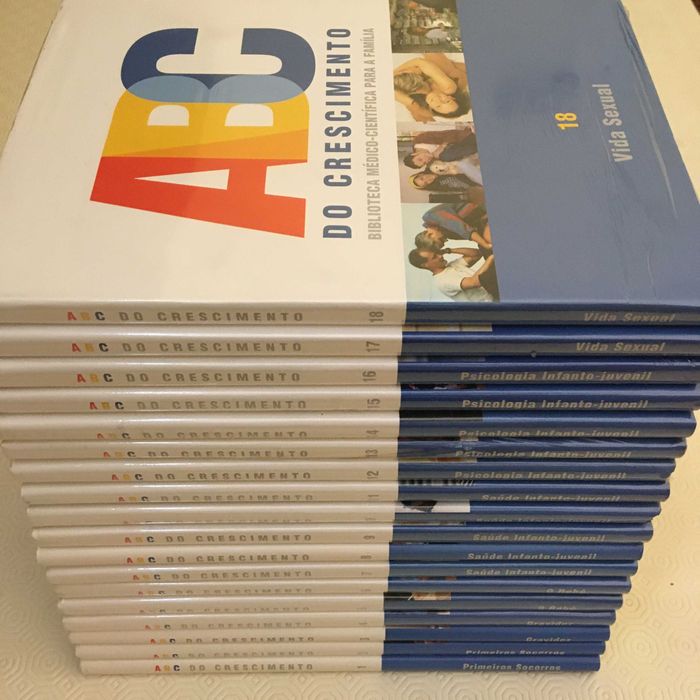 Coleção completa ABC do Crescimento 18 Volumes