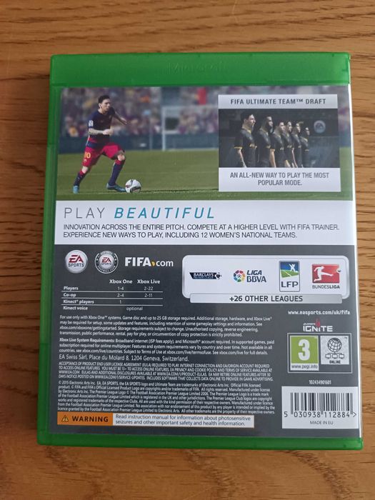 Gra XBOX ONE Fifa 16