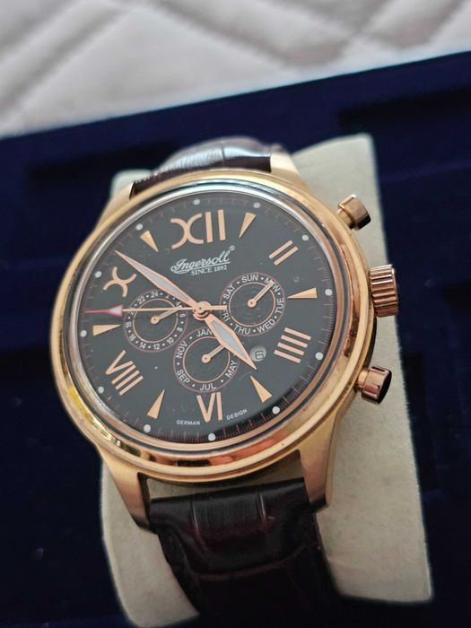 Relogio Ingersoll Conometro Automatico Serie Edicao Limitada bronze