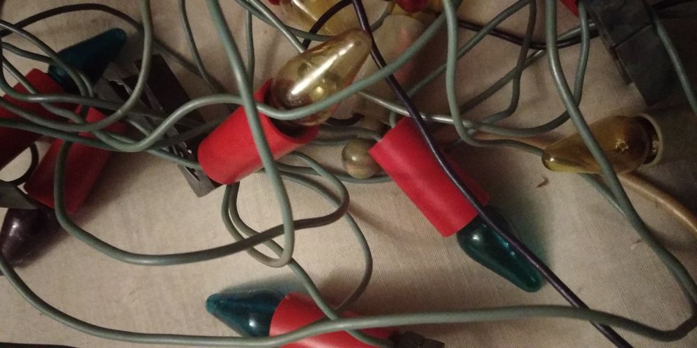 Гирлянда ёлочная СССР 60хг рабочая