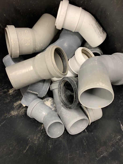 Rury Kolanka Kształtki Zaślepki PCV Zestaw