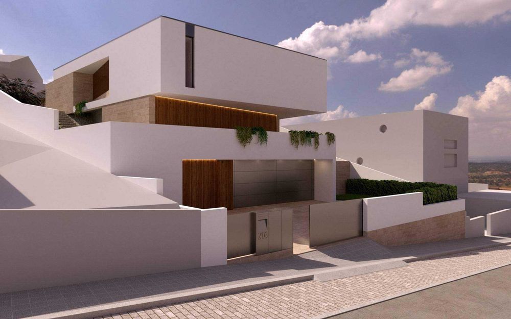 Terreno com projecto aprovado para construção de moradia de luxo