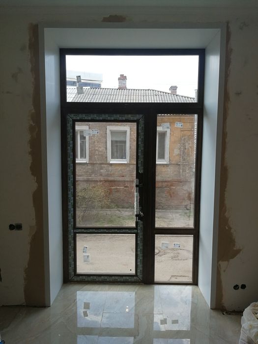 Откосы из пластика, сэндвич-панель, сендвич. Євідновлення