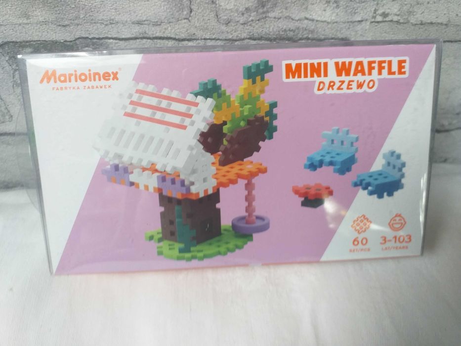 Klocki mini wafle drzewo