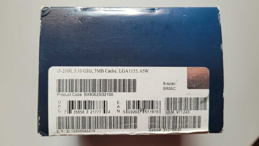 Processador Intel Core i3-2100 3.10 GHz