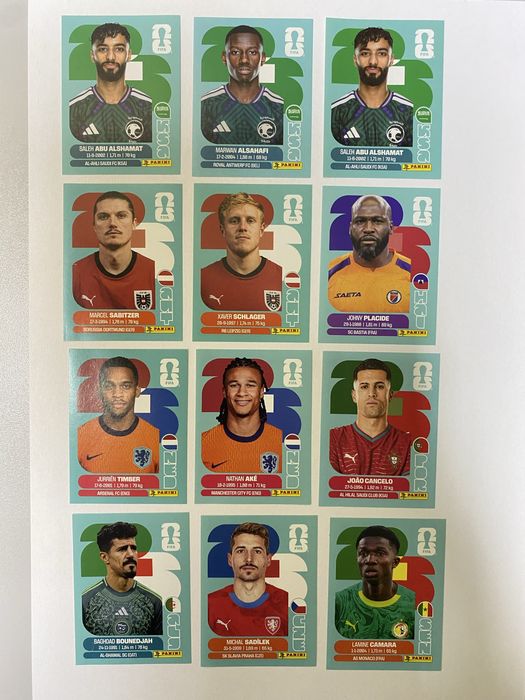 Стікери Panini Fifa World Cup 2026